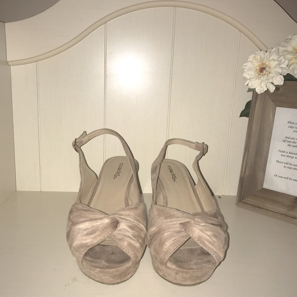 Cabrizi - Renee - Slingback Wedges - Size 11
